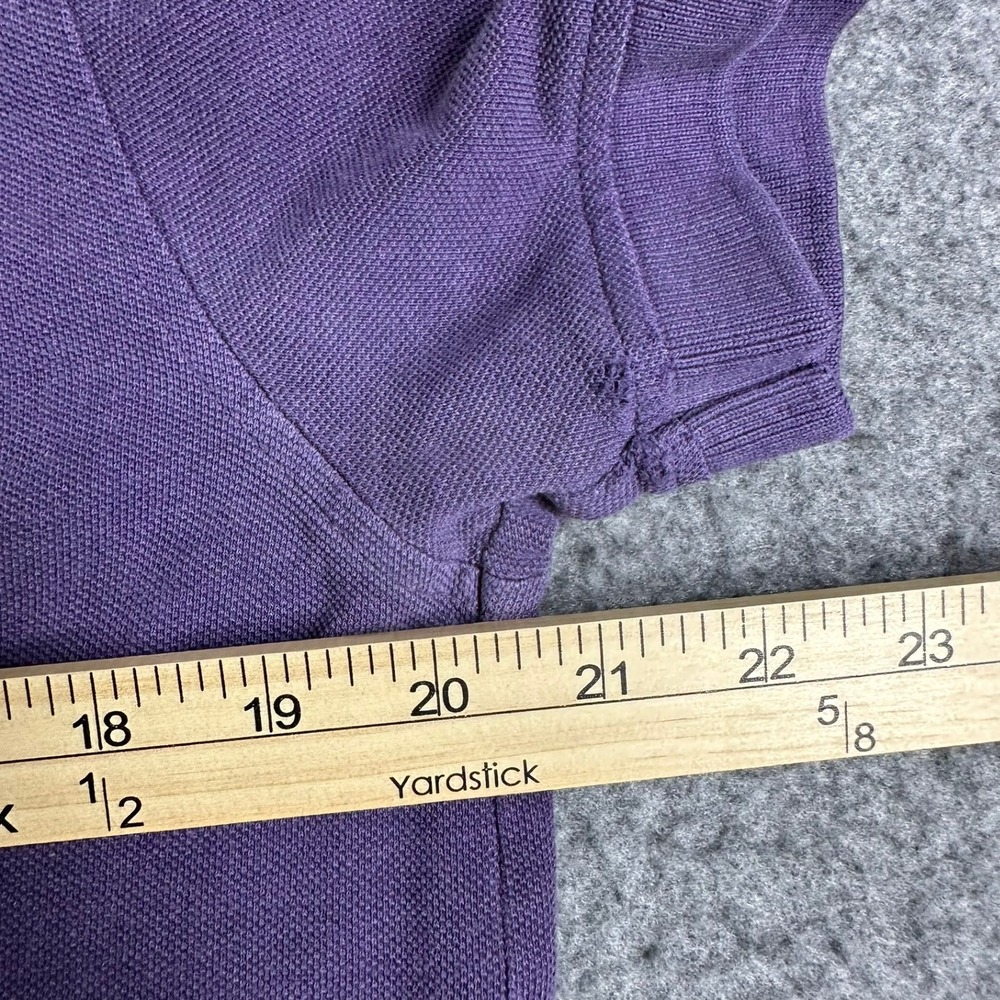 Brooks Brothers Polo Shirt Mens M Original Fit Purple - WITH FLAWS - Picture 8 of 10